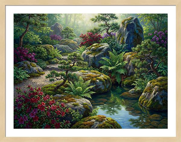 Tranquil Rock Garden Escape
