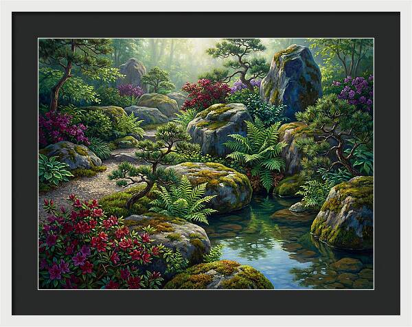 Tranquil Rock Garden Escape