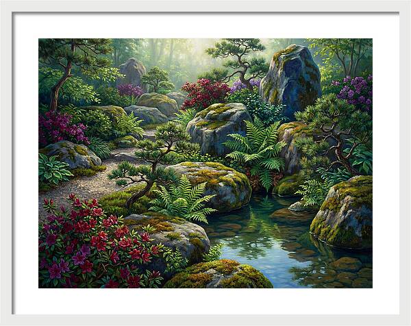 Tranquil Rock Garden Escape