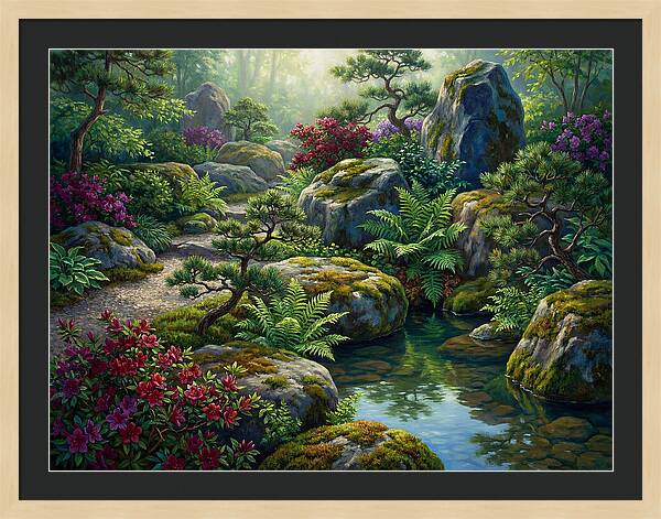 Tranquil Rock Garden Escape