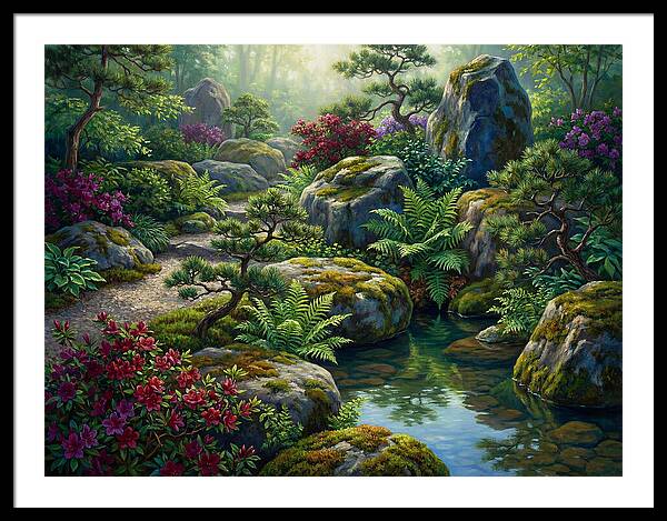 Tranquil Rock Garden Escape
