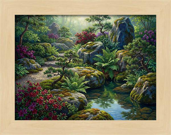 Tranquil Rock Garden Escape