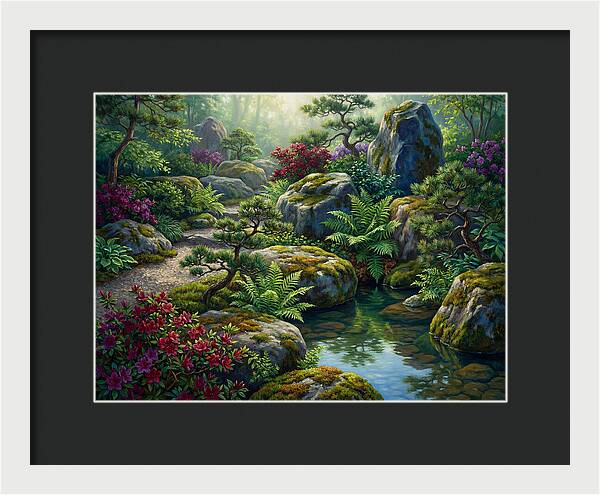 Tranquil Rock Garden Escape