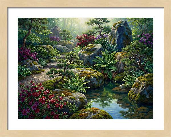 Tranquil Rock Garden Escape