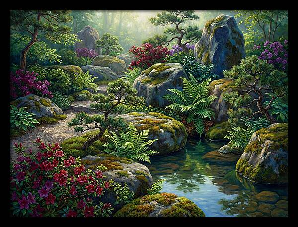 Tranquil Rock Garden Escape