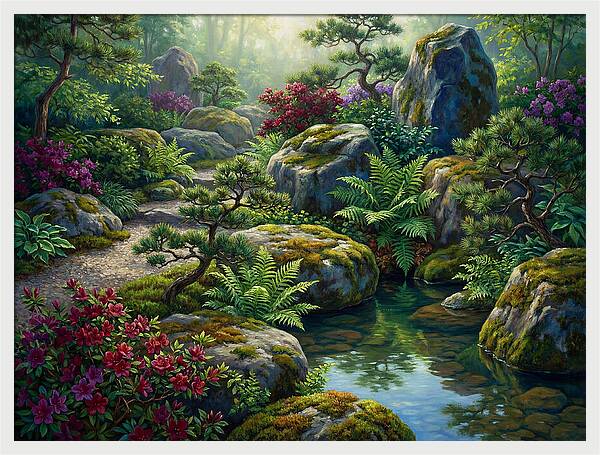 Tranquil Rock Garden Escape