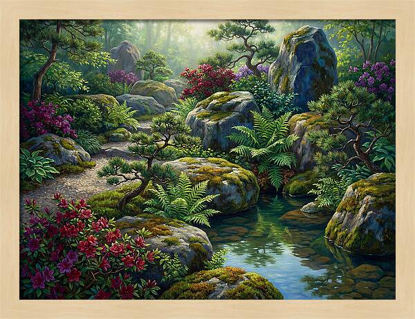 Tranquil Rock Garden Escape