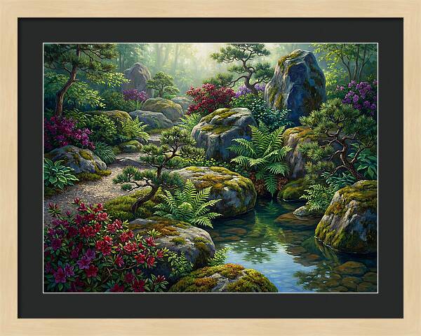 Tranquil Rock Garden Escape