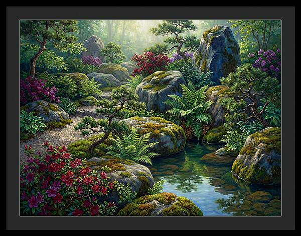 Tranquil Rock Garden Escape