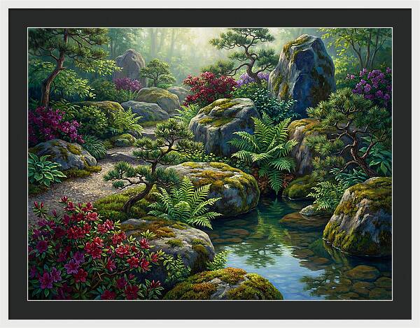 Tranquil Rock Garden Escape