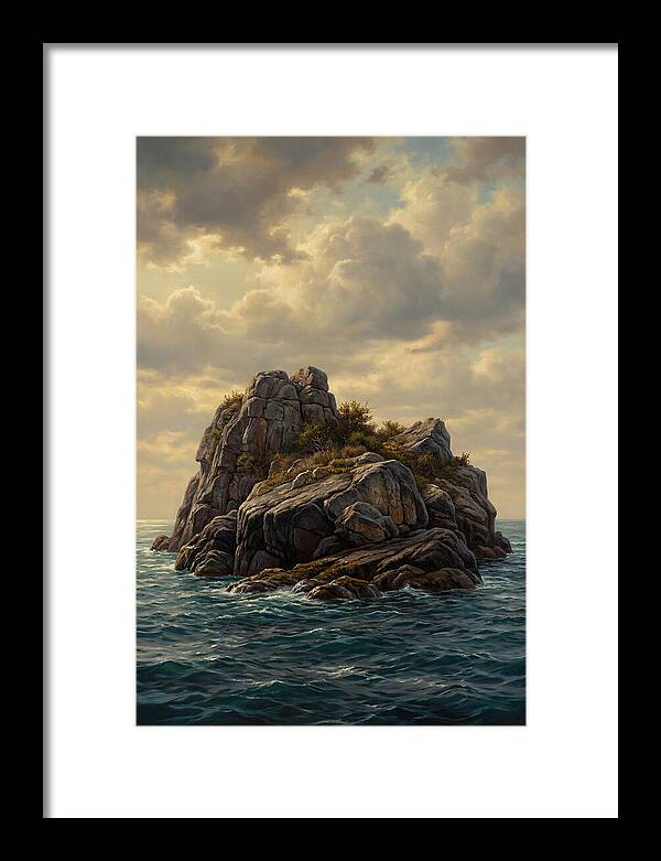 Tranquil Rocky Island Escape