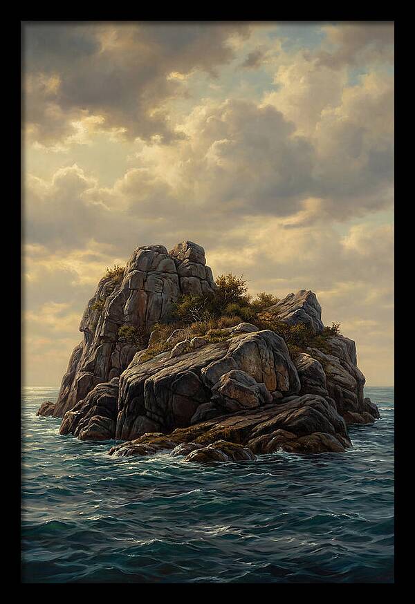 Tranquil Rocky Island Escape