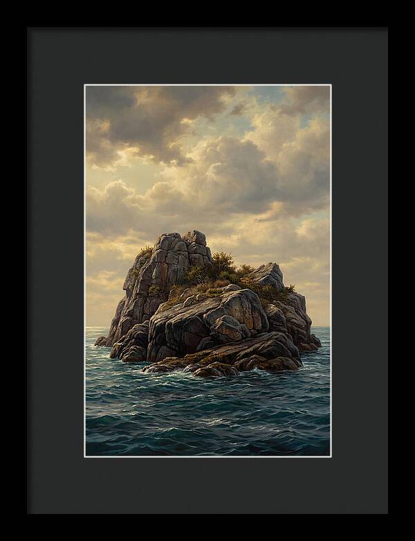 Tranquil Rocky Island Escape