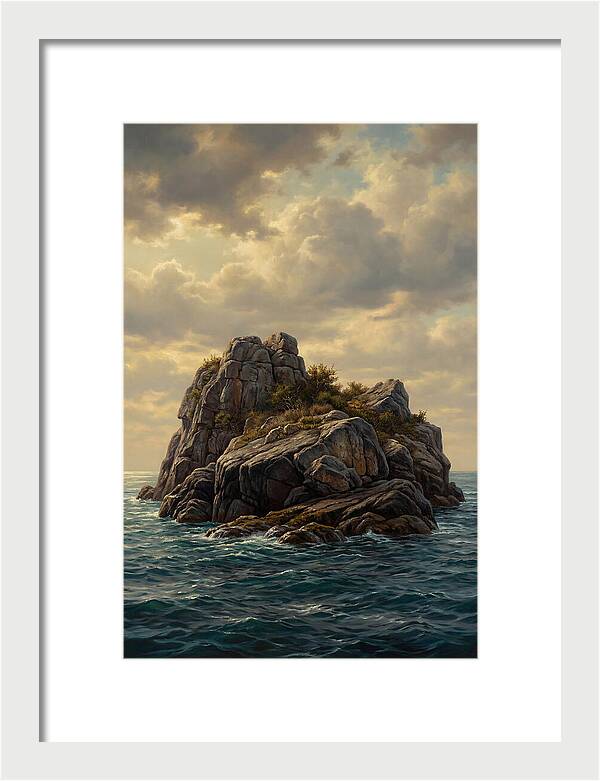 Tranquil Rocky Island Escape