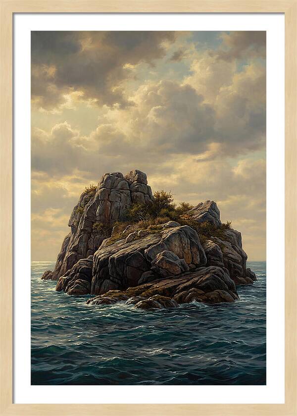 Tranquil Rocky Island Escape