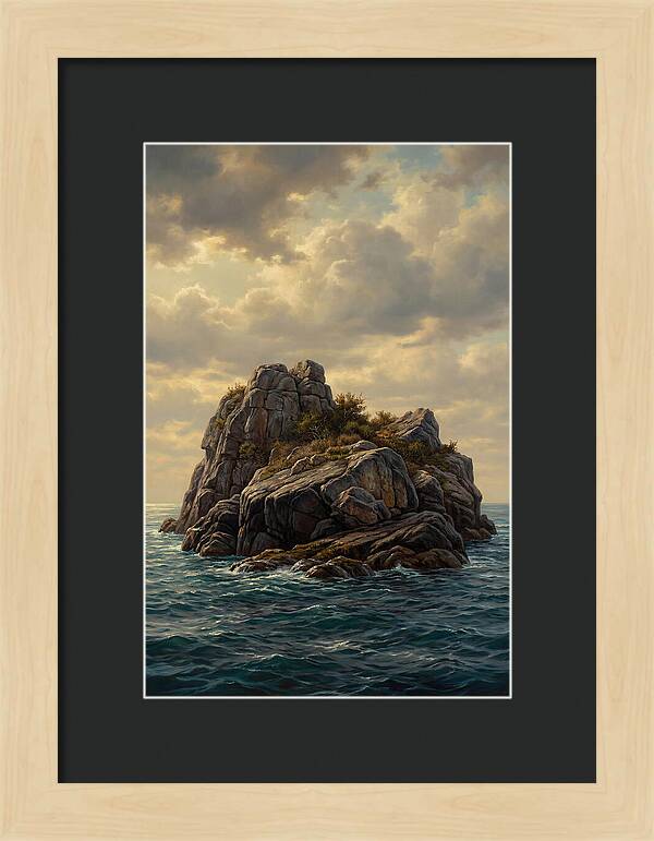 Tranquil Rocky Island Escape