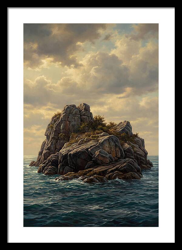 Tranquil Rocky Island Escape