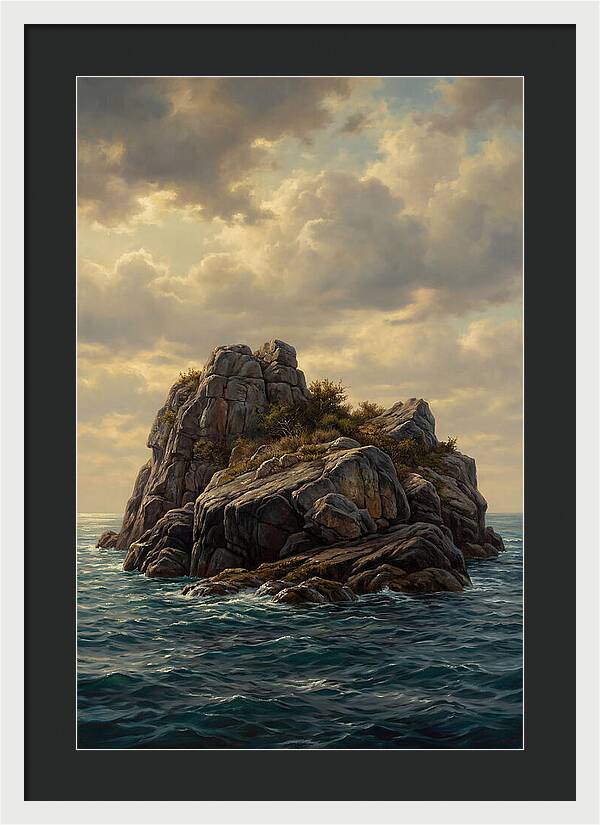 Tranquil Rocky Island Escape