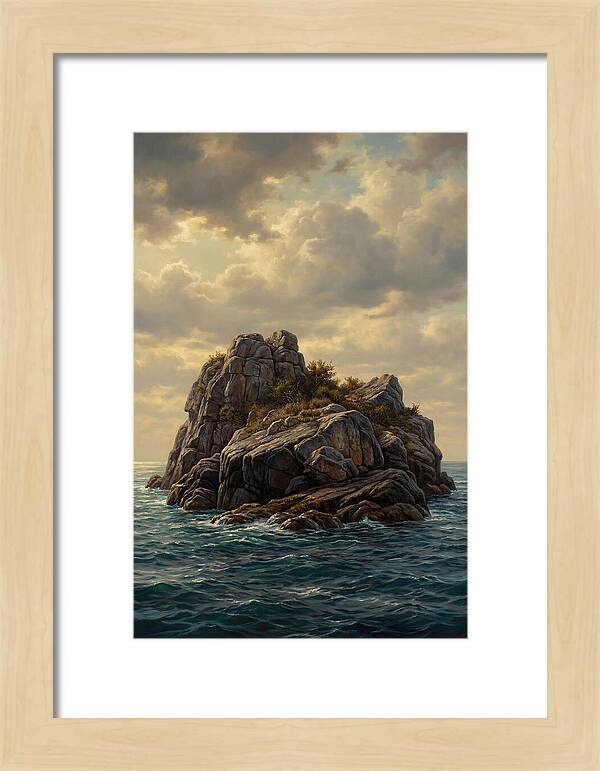 Tranquil Rocky Island Escape