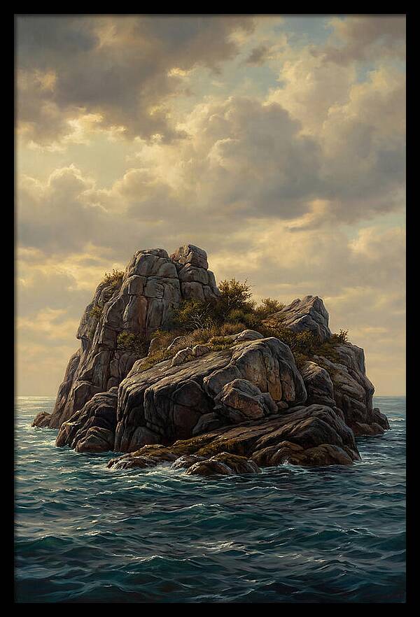 Tranquil Rocky Island Escape