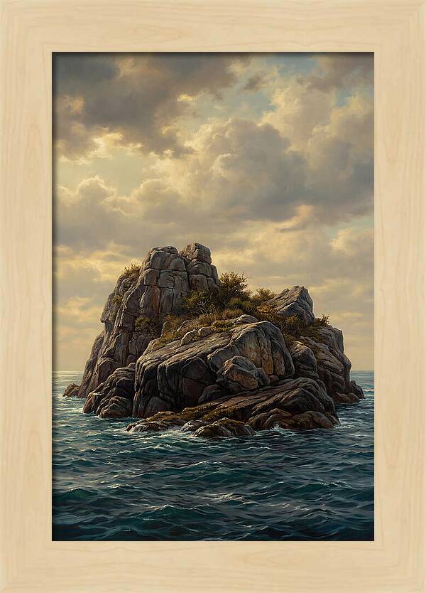 Tranquil Rocky Island Escape