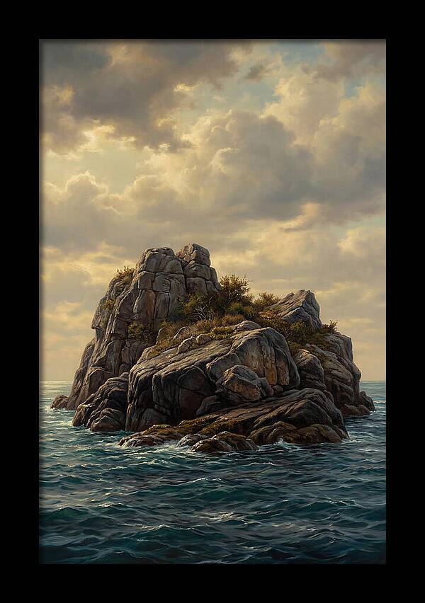 Tranquil Rocky Island Escape