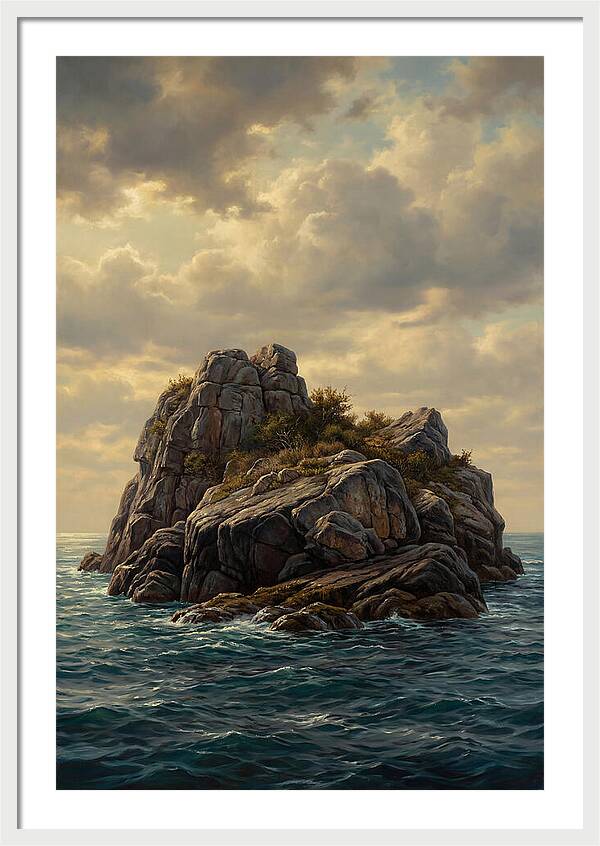 Tranquil Rocky Island Escape