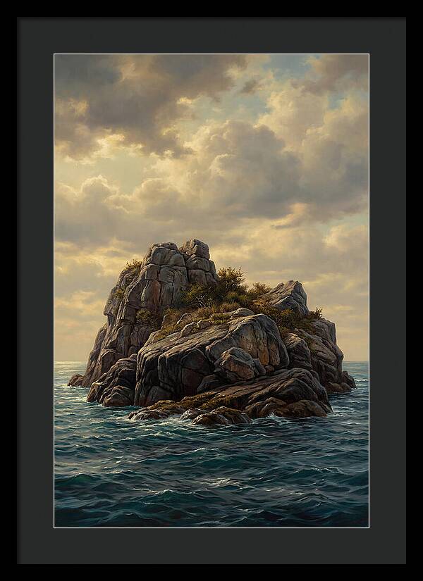 Tranquil Rocky Island Escape