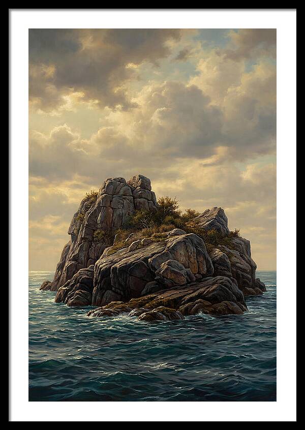 Tranquil Rocky Island Escape