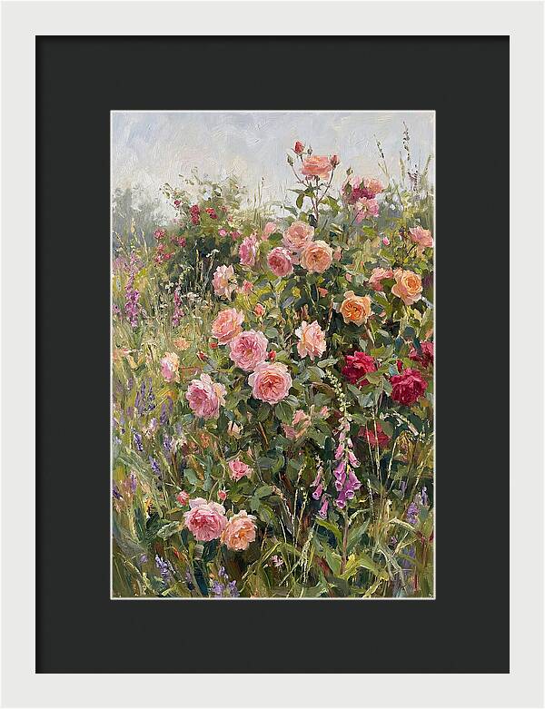 Tranquil Rose Garden