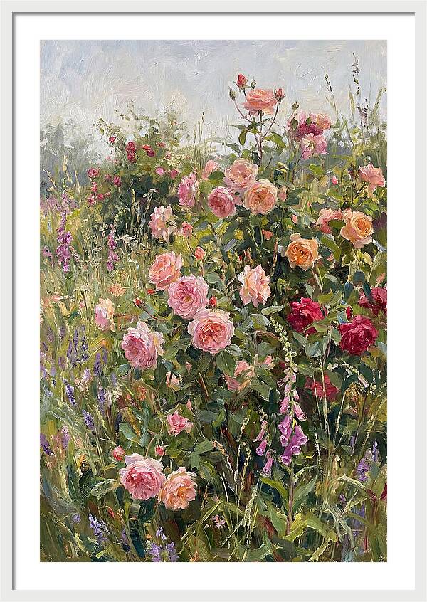 Tranquil Rose Garden