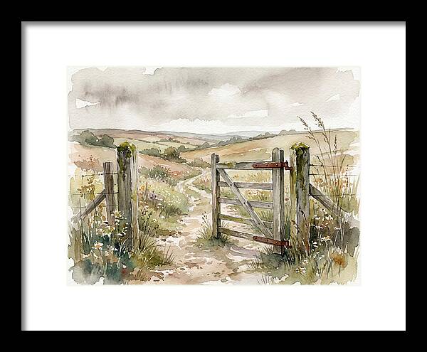 Tranquil Rural Entrance
