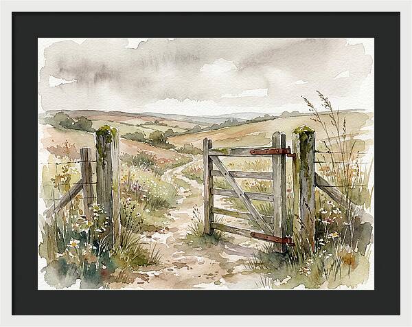 Tranquil Rural Entrance