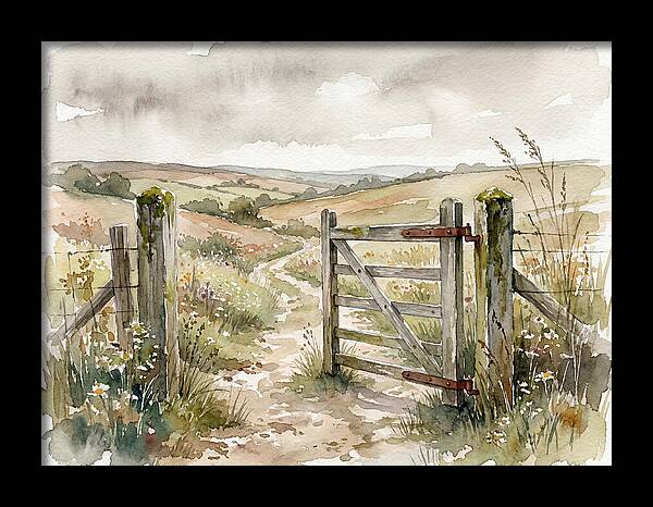 Tranquil Rural Entrance