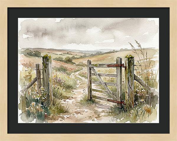 Tranquil Rural Entrance