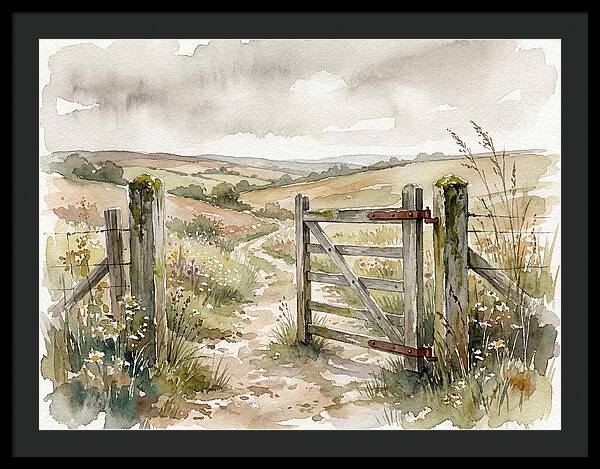 Tranquil Rural Entrance