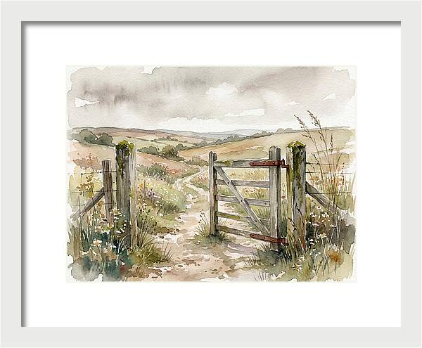 Tranquil Rural Entrance
