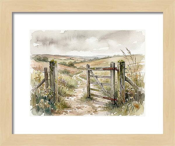 Tranquil Rural Entrance
