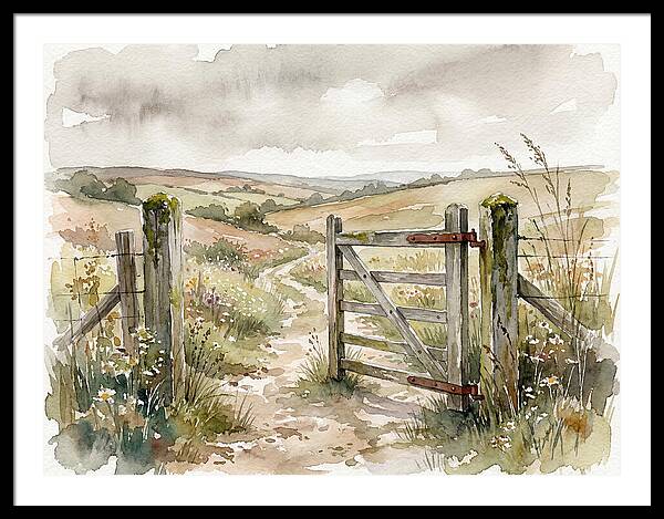 Tranquil Rural Entrance