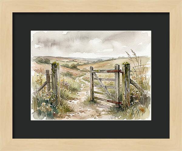 Tranquil Rural Entrance