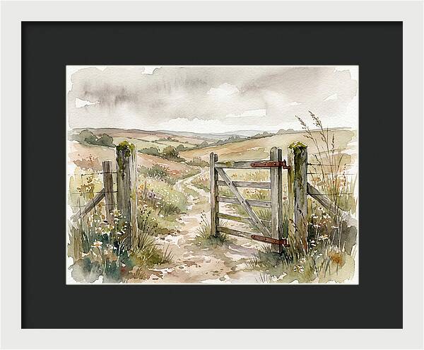 Tranquil Rural Entrance