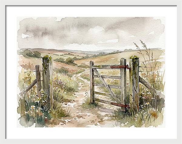 Tranquil Rural Entrance