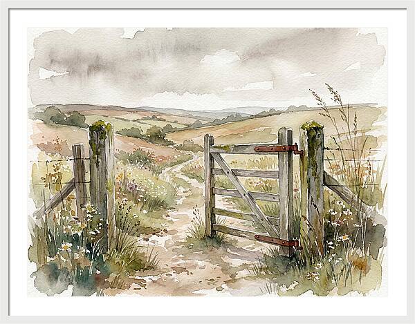 Tranquil Rural Entrance