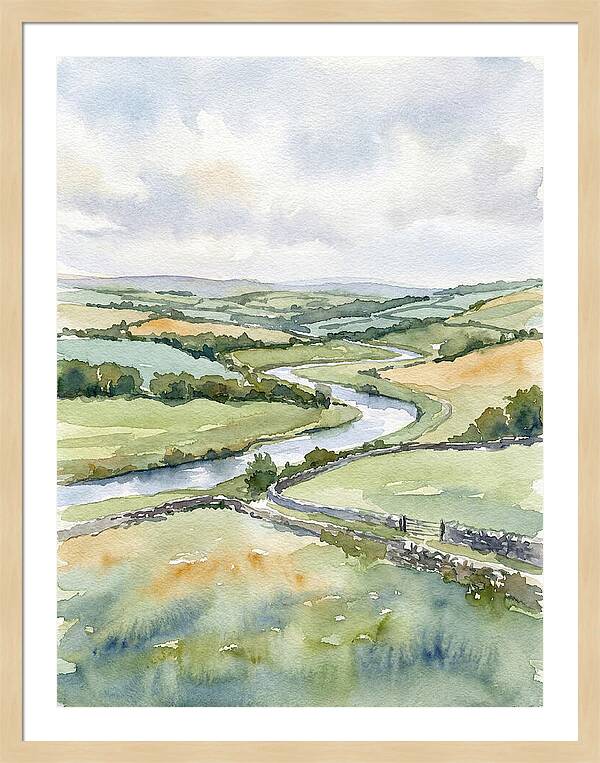 Tranquil Rural Vista