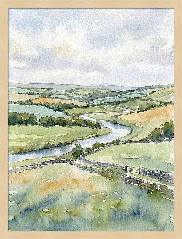 Tranquil Rural Vista