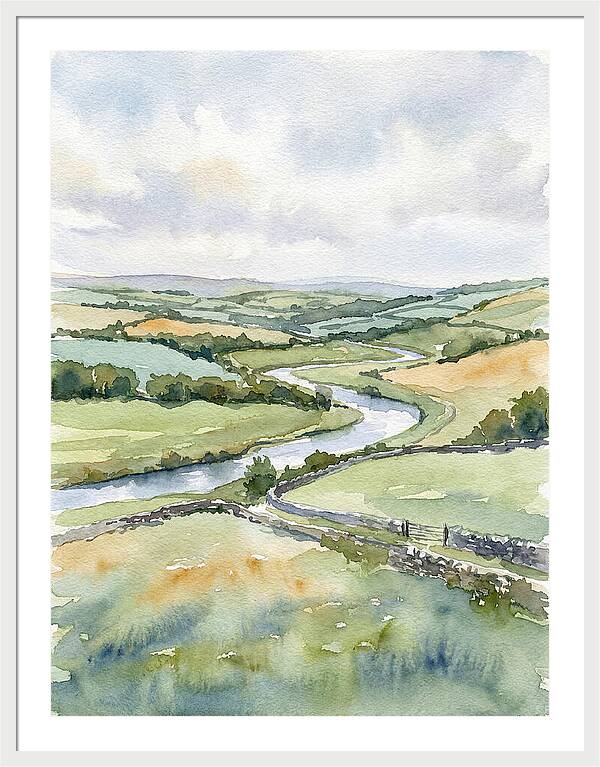 Tranquil Rural Vista