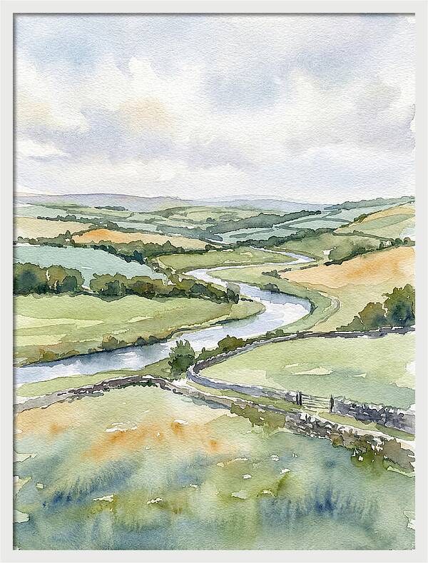 Tranquil Rural Vista
