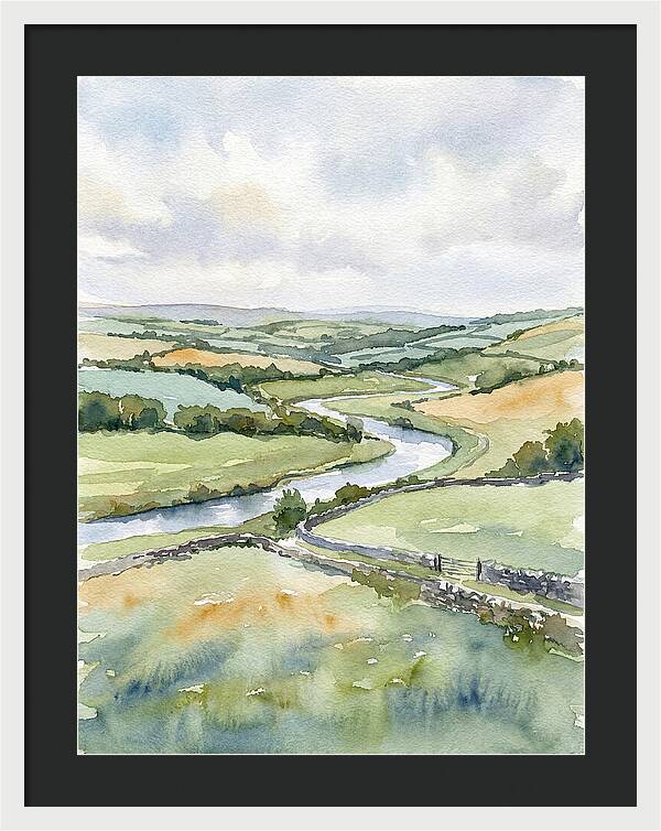 Tranquil Rural Vista