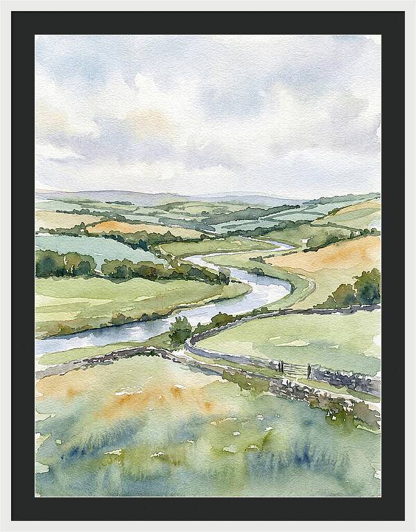 Tranquil Rural Vista