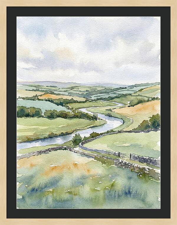 Tranquil Rural Vista